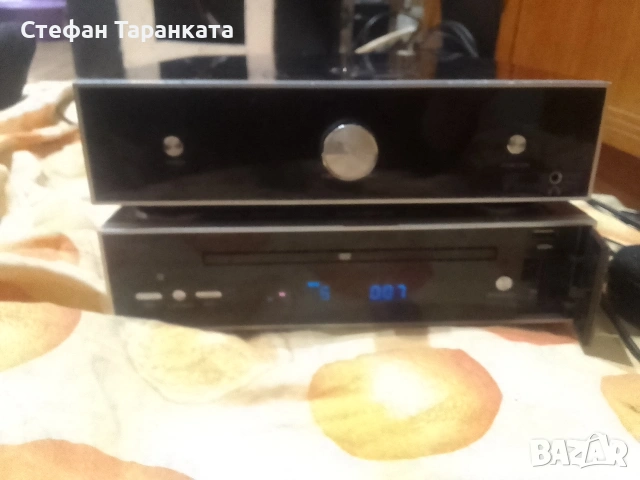 Аудио уредба от два компонента усилвател със DVD player със радио тунер , снимка 11 - Ресийвъри, усилватели, смесителни пултове - 53104444