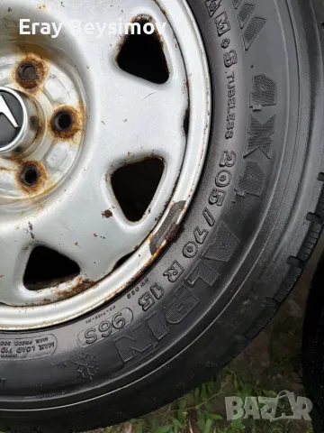 Железни джанти с гуми за Хонда црв 15 цола, снимка 6 - Гуми и джанти - 50390527