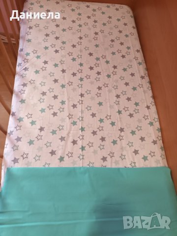 Чаршафи за бебешко креватче , снимка 8 - Спално бельо и завивки - 41950525