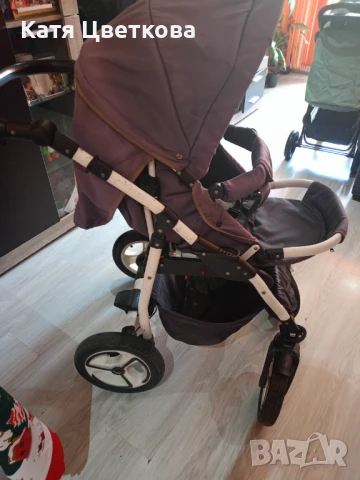 Бебешка количка S-MAX STARDUST - NIO 3в 1, снимка 3 - Детски колички - 50698843