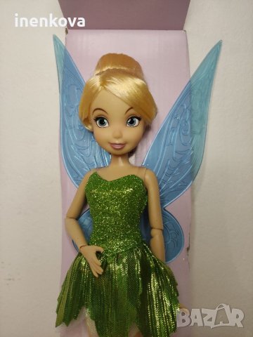 Оригинална кукла Тинкърбел Камбанка Питър пан Дисни Стор Disney store