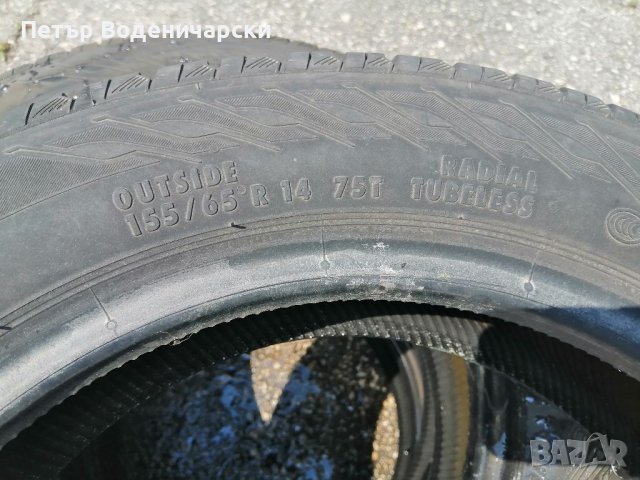 Гуми 155 65 14 Континентал Continental 4 броя Нов внос Не са нови Цената е за брой гума Без коментар, снимка 7 - Гуми и джанти - 41285770