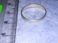 Стара сребърна фина халка пръстен висока проба сребро майсторска изработка 38271, снимка 9