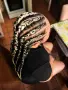 🤎Поставяне на опашка с Ариел Къдрици Туистъри Бохо Плитки Екстеншъни Афро Плитки Майка и дъщеря 🎁, снимка 18