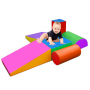 Безопасен мек комплект форми за игра за бебе от 6 части xf1805302x, снимка 1 - Други - 36337854