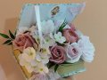 Кутия книга📖 със сапунени цветя, снимка 11