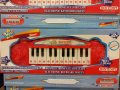 Детско пиано йоника с 24 клавиша - червена, снимка 2