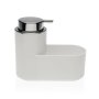 Дозатор за сапун 2 в 1 за мивка Versa Бял ABS полистирен (7,5 x 14,5 x 17 cm), снимка 1 - Органайзери - 41573188