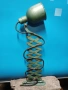 Стара индустриална настолна лампа., снимка 7