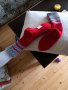 Ръчно плетени дамски чорапи от вълна, размер 38, снимка 1 - Дамски чорапи - 41762324