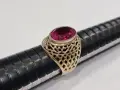 Сребърен пръстен от СССР , снимка 7