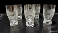 кристални чаши за вода безалкохолно , снимка 1