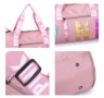 Спортен сак Pink, gym bag, travel bag, чанта за фитнес, снимка 4