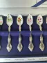 Комплект емайлирани посребрени чаени лъжички, снимка 4