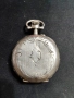 Швейцарски СРЕБЪРЕН джобен часовник 1925г.  - 10 РУБИНА ПРОМОЦИЯ, снимка 9
