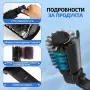 Мощна безжична електрическа четка за почистване на грил и барбекю – 3 скорости, 350 RPM, регулируема, снимка 2