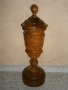 Купа - Трофей  80-те дърворезба , снимка 1 - Антикварни и старинни предмети - 34071953