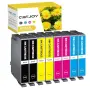 Комплект 8 съвместими мастилници CATJOY 604XL за Epson XP и WF, снимка 2