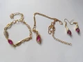 Комплект бижута: колие, обици и гривна , снимка 2