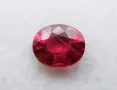 Шеметен естествен рубин с VS чистота - 0.67кт.! Сертифициран! Нов! , снимка 6