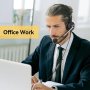 USB слушалки с шумопотискащ микрофон за лаптоп Wantek Call Center, снимка 7