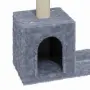vidaXL Котешко дърво със сизалени стълбове, светлосиво, 60 см, снимка 5