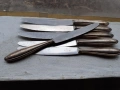 Комплект луксозни маркови дебело посребрени ножове WMF, снимка 4