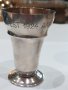 Сребърни чаши;пет броя-сребро проба 800-835, снимка 2
