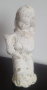 Много стара английска статуетка на ангел, снимка 1