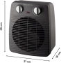 Rowenta Compact Power SO2210 вентилаторна печка., снимка 2