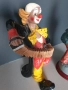 GILDE статуетки резин 29см-2кг/2бр колекционерска немска фигура на клоун, снимка 4