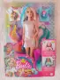 Кукла Barbie фризьорски салон, приказна коса, на къмпинг и Голям гардероб , снимка 2