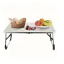 Сгъваема маса за къмпинг, Бял-Сив, снимка 3