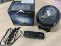 LED Прожектор "Звездно небе" Galaxy Star Projector + Bluetooth фонов говорител и дистанционно, снимка 1