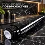 Самозалепващо черно мраморно фолио, снимка 8