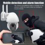 WIFI КАМЕРА 3MP 47 LED С НОЩЕН ЗАПИС, 2 АНТЕНИ, снимка 6