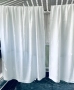 Две бели ленени (100%) пердета 2 броя, снимка 9