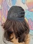 Уникален Модел Дълга Перука в Естествен Тъмно Кафяв Цвят с Бретон КОД 8864, снимка 8