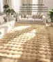 ПРОМОЦИЯ НА Луксозни 3D Бъбъл Килими „Заешки Косъм“ – Размер 150х200 см , снимка 5