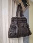Тъмнокафява чанта ЕСТЕСТВЕНА КОЖА , снимка 12