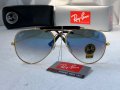 Ray-Ban RB3422 RB3025 limited edition слънчеви очила Рей-Бан авиатор с кожа, снимка 3