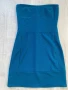 Рокля бюстие в цвят тюркоаз, снимка 1