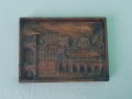 Ретро малка картина Рилски манастир, снимка 1 - Антикварни и старинни предмети - 40308338
