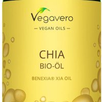 Органично масло от семена на чиа Vegavero Веган Омега 3 6 9 капсули , снимка 1 - Хранителни добавки - 41566240