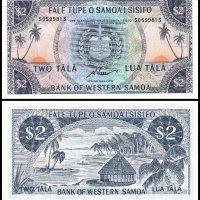 ❤️ ⭐ Западна Самоа 1967-2020 2 тала UNC нова ⭐ ❤️, снимка 1 - Нумизматика и бонистика - 44184661
