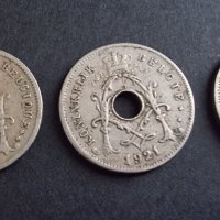 Монети . Белгия. 5 цента.  1920 , 1921, 1925  година., снимка 7 - Нумизматика и бонистика - 40992753