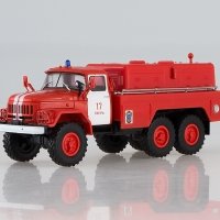 ЗИЛ 131 ПНС-110 Пожарна - мащаб 1:43 на Наши Грузовики моделът е нов в кутия, снимка 1 - Колекции - 41954054