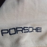 Оригинална жълта тениска Порше Porsche Polo Vintage 3XL, снимка 5 - Тениски - 33970681