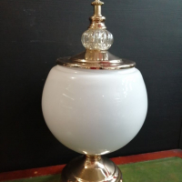 Луксозен сувенир - ваза с капак , снимка 4 - Декорация за дома - 36231267