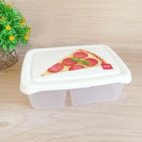 3149 Кутия за храна с 2 отделения, 500ml + 300ml, снимка 5 - Кутии за храна - 41286600